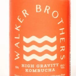My Bottle Butler Ready To Drink Walker Brother's Hard Ginger Kombucha 4 Pack Can