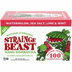 My Bottle Butler Strainge Beast Watermelon Hard Kombucha 12oz Can