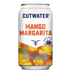 My Bottle Butler Canned Cocktails Cutwater Mango Margarita 4pk
