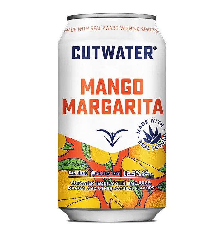 My Bottle Butler Canned Cocktails Cutwater Mango Margarita 4pk 1 My Bottle Butler Canned Cocktails Cutwater Mango Margarita 4pk