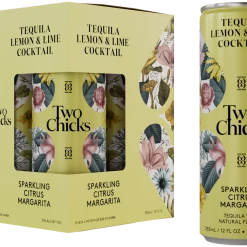 My Bottle Butler Canned Cocktails Two Chicks Lemon & Lime Cocktail 4pk