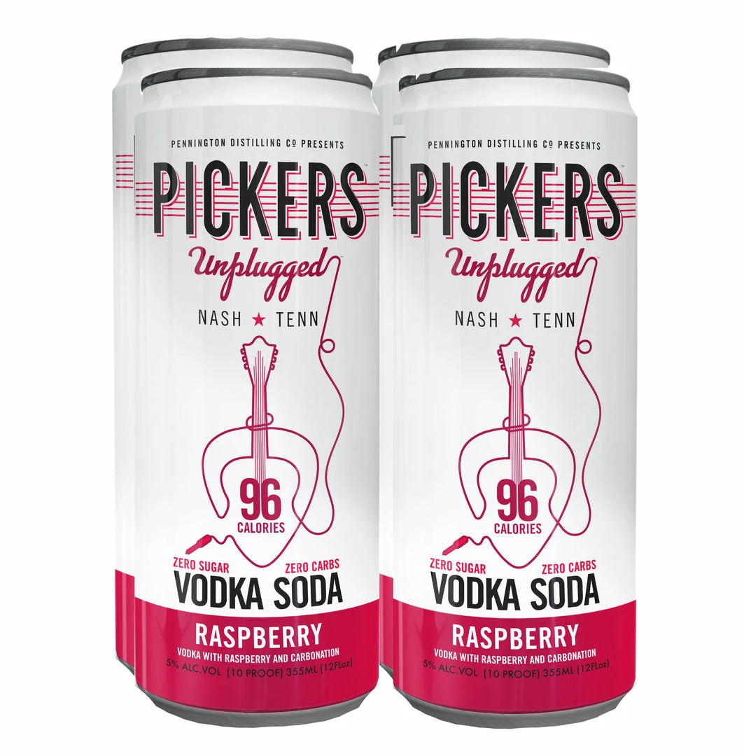 My Bottle Butler Pickers Raspberry Vodka Soda 4 Pack 1 My Bottle Butler Pickers Raspberry Vodka Soda 4 Pack
