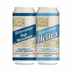 My Bottle Butler Weihenstephan Helles Lager 4 Pack Can Import