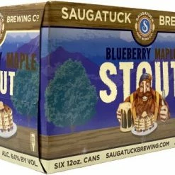 My Bottle Butler Local & Craft Saugatuck Blueberry Maple Stout 6 Pack Can