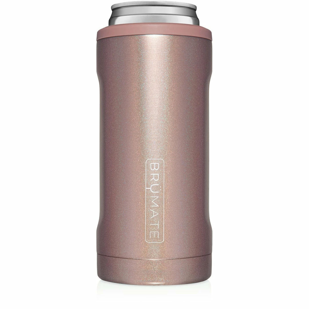 My Bottle Butler Brumate Hopsulator Slim Glitter Rose Gold ACCESSORIES 1 My Bottle Butler Brumate Hopsulator Slim Glitter Rose Gold ACCESSORIES